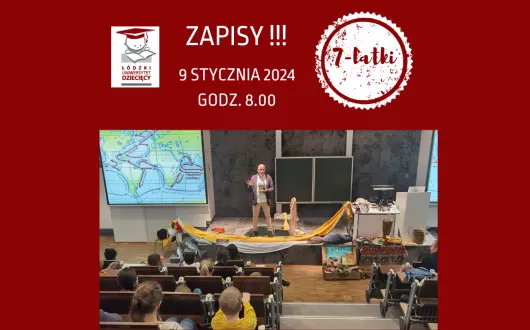 Zapisy na ŁUD dla 7 latków