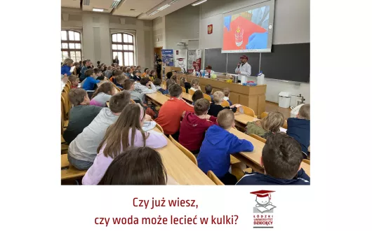 Dzieci w czasie wykładu